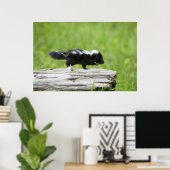 Poster Animaux de bébés cutest | Bébé Skunk (Bureau à domicile)