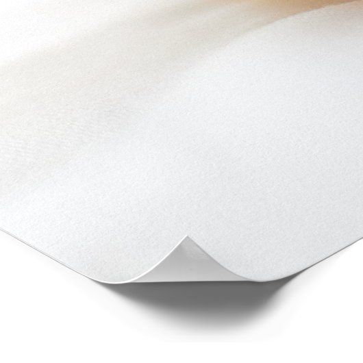 Poster Animaux de bébés cutest | Chat de gingembre dorman (Coin)