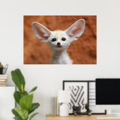 Poster Animaux de bébés cutest | Fennec Fox Pup (Bureau à domicile)