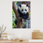 Poster Animaux de bébés cutest | Géant Panda Cub (Cuisine)