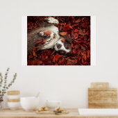 Poster Animaux de bébés cutest | L'espagnol dans les feui (Cuisine)