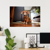 Poster Animaux de bébés cutest | Mini chiot (Bureau à domicile)