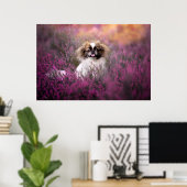 Poster Animaux de bébés cutest | Pekingese Puppy (Bureau à domicile)