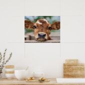 Poster Animaux de bébés cutest | Petite vache (Cuisine)