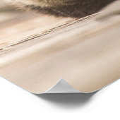 Poster Animaux de bébés cutest | Pompe Otter nouveau-né (Coin)