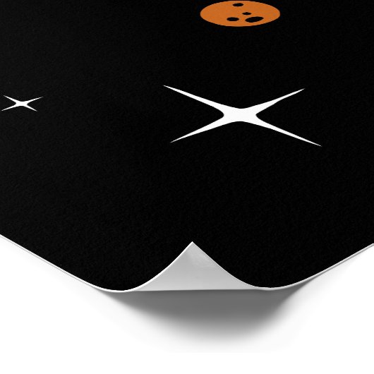 Poster Animaux De Chat Dans L'Espace (Coin)