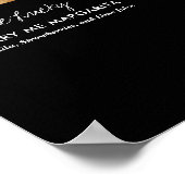 Poster Animaux de compagnie imprimable Signature Boissons (Coin)