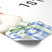 Poster Animaux de ferme Anniversaire Barnyard Bienvenue (Coin)