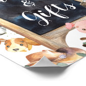 Poster Animaux de ferme Barnyard Green Cartes et cadeaux (Coin)