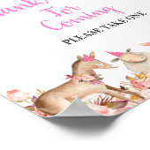 Poster Animaux de ferme Barnyard Merci pour venir (Coin)