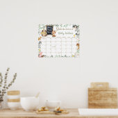 Poster Animaux de ferme Guess de verdure Bébé date d'éché (Cuisine)