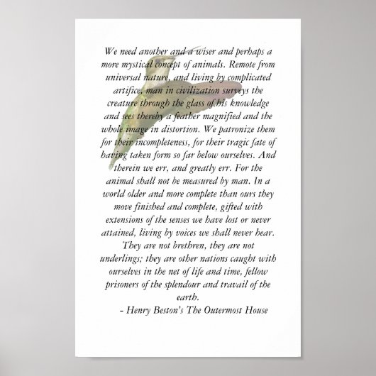 Poster Animaux de la maison la plus éloignée (Devant)