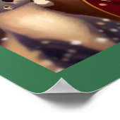 Poster Animaux de Noël 8 (Coin)