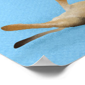 Poster Animaux des nuages de la savane (Coin)