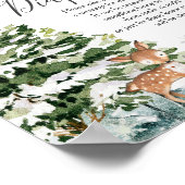 Poster Animaux d'hiver Snowflakes Late Night Diapos (Coin)