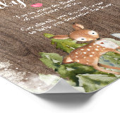 Poster Animaux d'hiver Snowflakes Wood Guess the Baby Foo (Coin)