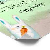 Poster animaux forestiers - baby shower de chasse au Paci (Coin)