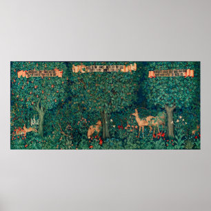 Poster Animaux forestiers, Do, W.Morris Développement num