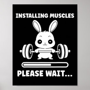 Poster Animaux Installation Muscles Fitness Musculation R