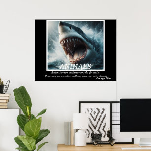 Poster Animaux : Le regard d'Apex Predator