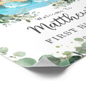 Poster Animaux mignons Arche de Noah's Ark Verdure Annive (Coin)