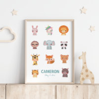 Animaux mignons Kawaii | Illustration Yoga Zen