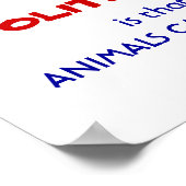 Poster Animaux raisonnables (Coin)