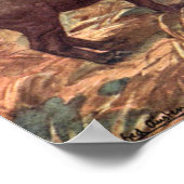 Poster Animaux sauvages vintages, Tapirs de Winifred Aust (Coin)