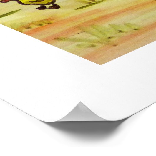 Poster Animaux vintages (Coin)