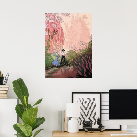 Poster anime (Bureau à domicile)