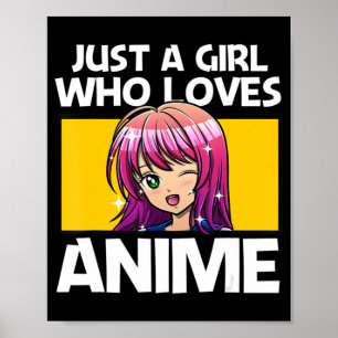 Poster Anime Art Pour Femmes Ados Filles Anime Merch Girl