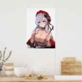 Poster Anime Beret Hottie (Cuisine)
