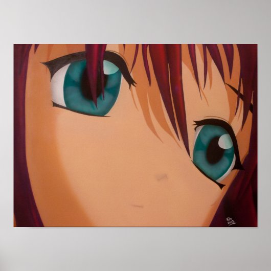 Poster Anime Canvas Ten - Version Premium (Devant)