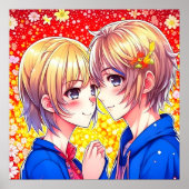 Poster Anime Couple (Devant)