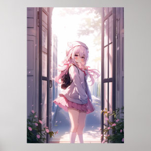 Poster Anime de passage éthérée