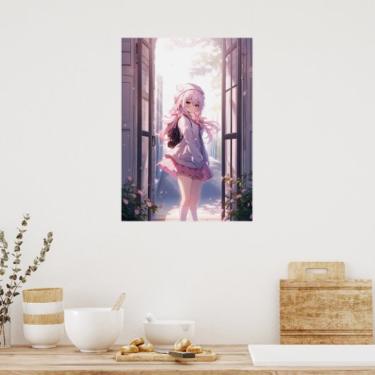 Poster Anime de passage éthérée (Cuisine)