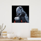 Poster Anime Demon Girl (Cuisine)
