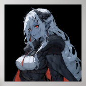 Poster Anime Demon Girl (Devant)