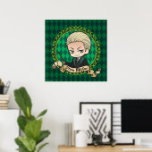 Poster Anime Draco Malfoy (Bureau à domicile)