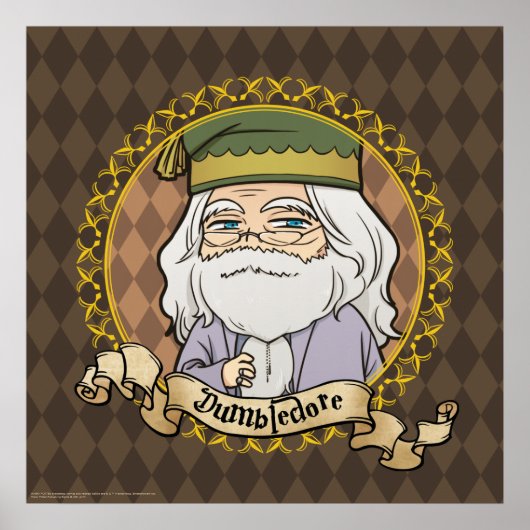 Poster Anime Dumbledore (Devant)