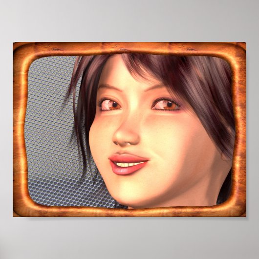 Poster Anime Girl (Devant)