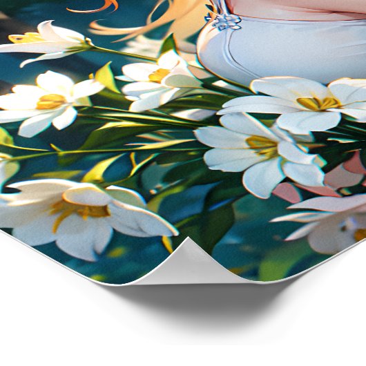 Poster Anime Girl (Coin)