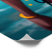 Poster Anime Girl (Coin)