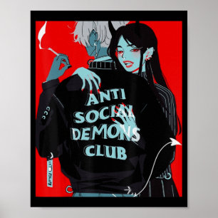 Poster Anime Girl Kawaii Waifu Egirl esthétique Japonaise