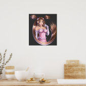 Poster Anime Girl - Rose (Cuisine)