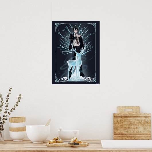 Poster Anime HARRY POTTER™ Stag Patronus (Cuisine)