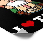 Poster Anime Jour de la Saint Patrick Leprechaun Bubble T (Coin)