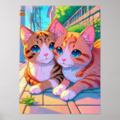 Poster Anime Kittens (Devant)