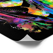 Poster Anime Manga Graphisme Colorful Art Anime (Coin)