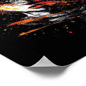 Poster Anime Manga Motif Art Abstrait Anime (Coin)